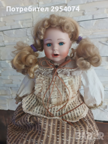 порцеланова кукла 35лв