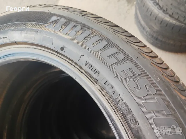 4бр.летни гуми 225/55/17 Bridgestone, снимка 3 - Гуми и джанти - 55842646