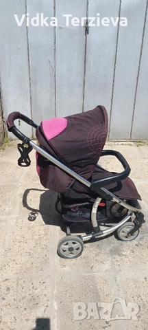 Продавам бебешка количка за момиченце, снимка 2 - Детски колички - 53076392