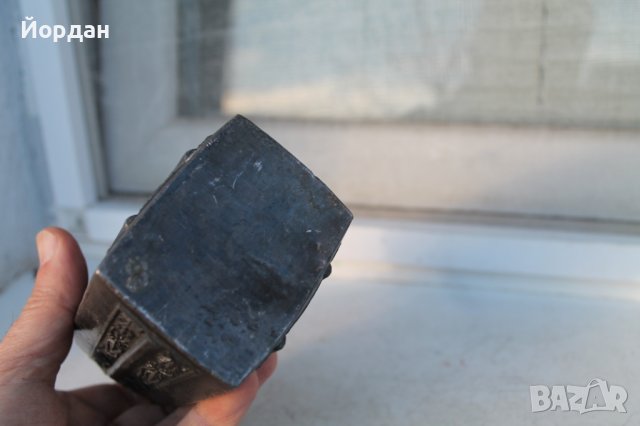 Перфектен възрожденски калаен павур, снимка 8 - Антикварни и старинни предмети - 39757336