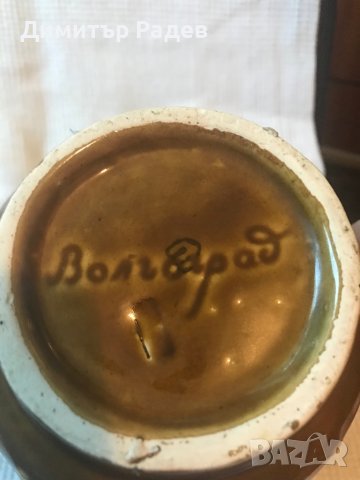 РЕТРО--КЕРАМИЧЕН- ЧАЙНИК--СССР вмест. 1.5 лт за чай--греяна ракия--кафе --и др., снимка 4 - Аксесоари за кухня - 39817427