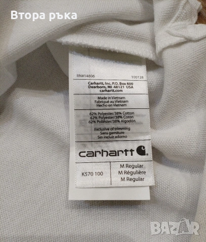 Carhartt тениска мъжка оригиналн , снимка 5 - Спортни дрехи, екипи - 54239873