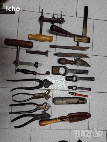 Сарашки инструменти кожа замба печат нож