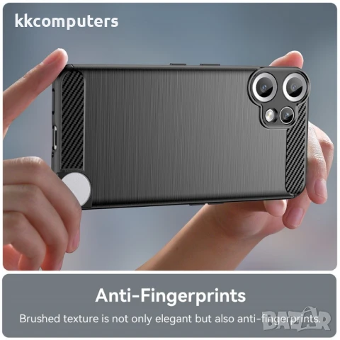 Nothing CMF Phone 2 Pro Удароустойчив Carbon Fiber Калъф и Протектор, снимка 6 - Калъфи, кейсове - 50820140