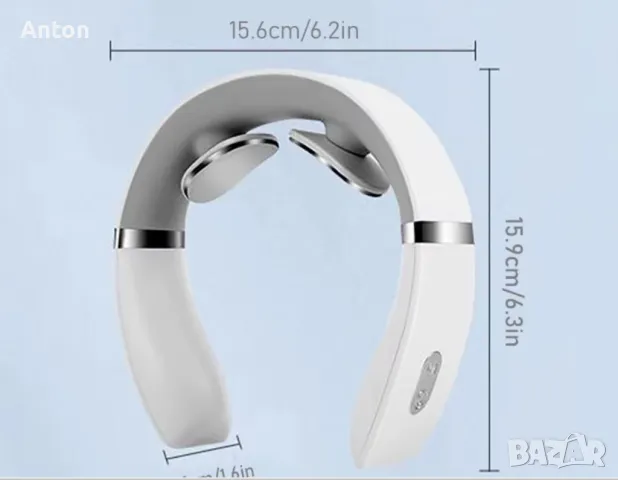 Електромагнитен масажор за врат