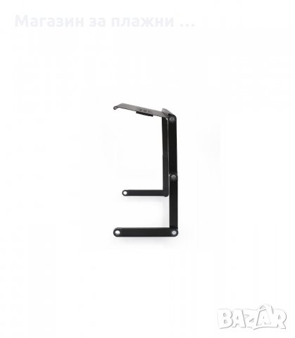 МУЛТИФУНКЦИОНАЛНА АЛУМИНИЕВА СГЪВАЕМА МАСА ЗА ЛАПТОП Т8 С ДВА ОХЛАДИТЕЛЯ, 11 ПОЗИЦИИ  - код 0715, снимка 8 - Лаптоп аксесоари - 34307646