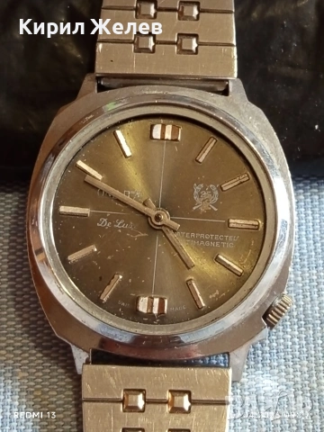 Мъжки часовник OMNIA DE LUXE без стъкло за КОЛЕКЦИЯ 43140, снимка 7 - Мъжки - 54118178