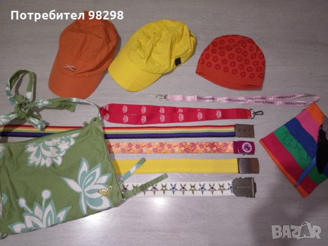 Колани, шапки, чанта, тениска и др. adidas, roxy, kenvelo, coalition, снимка 2 - Други - 35373882