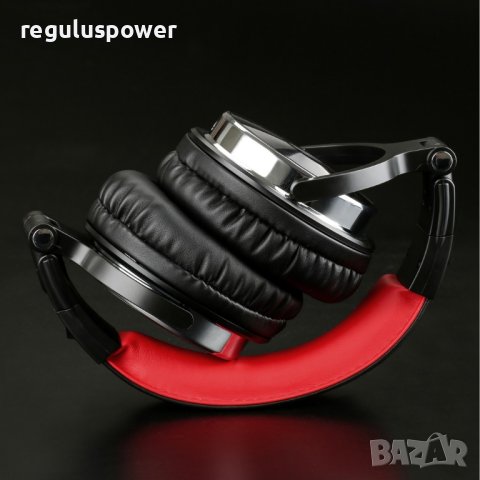 Професионални слушалки Hi-res OneOdio Studio Pro 10 Red/Black, 20 Hz-40 KHz, 32 Ом, 1600 mw, снимка 4 - Слушалки и портативни колонки - 42485040
