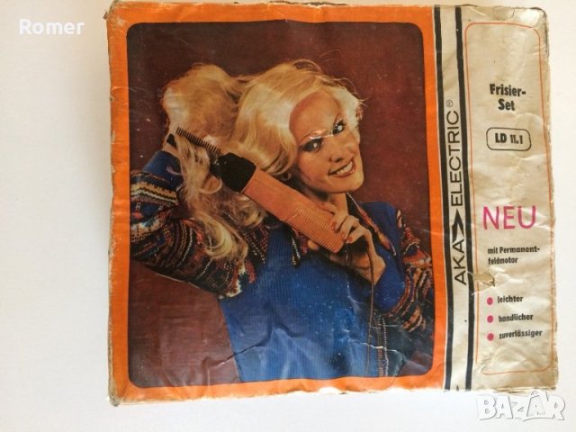 Фризьорски уред AKA electric DDR, снимка 13 - Антикварни и старинни предмети - 37131404