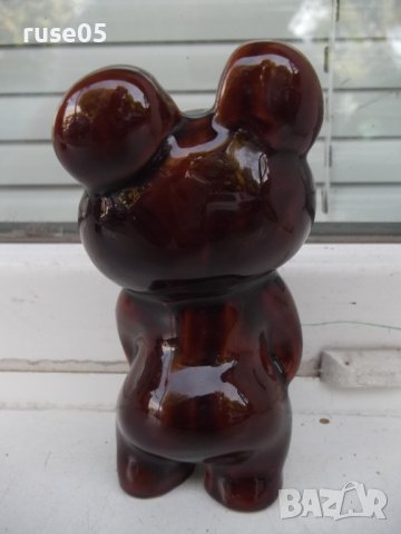 Мечка керамична от олимпиадата в Москва, снимка 4 - Други ценни предмети - 42357388