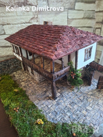 Макет на Възрожденска къща., снимка 13 - Декорация за дома - 54318241