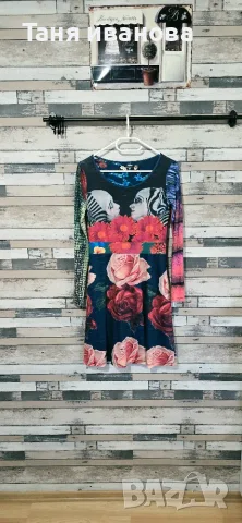 Desigual S/M-дамска рокля (А-242), снимка 6 - Рокли - 56533400