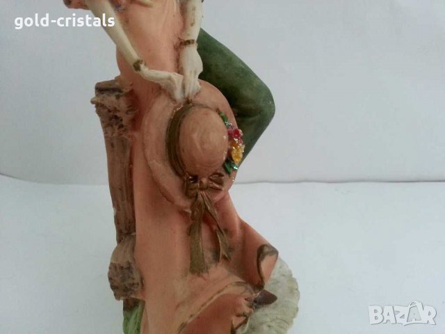 Красива фигура мраморен прах , снимка 6 - Антикварни и старинни предмети - 29996714