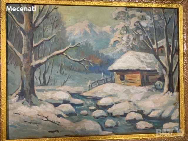 НИКОЛАЙ ИЛИЕВ масло, пейзаж