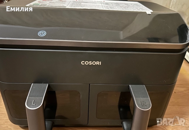 Двоен фритюрник с горещ въздух Cosori Dual , снимка 4 - Фритюрници - 52442009
