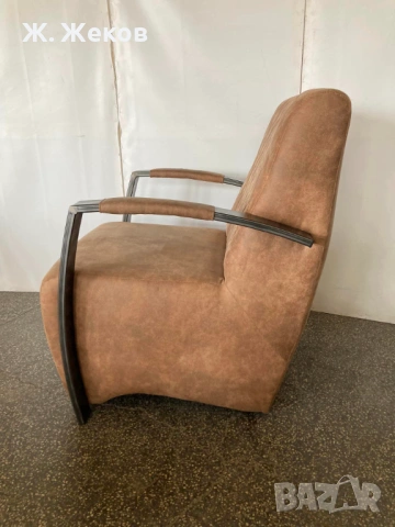 Луксозен фотьойл – модерен дизайн и комфорт, снимка 4 - Дивани и мека мебел - 54162198