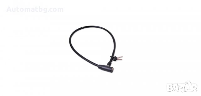 Ключалка за велосипед, черна, Automat