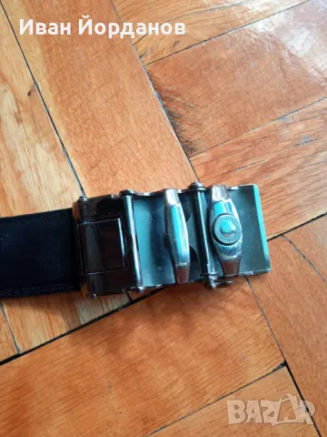 Мъжки колан черен, снимка 6 - Колани - 47306640