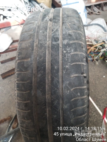 Гума с джанта от Опел зафира, снимка 3 - Гуми и джанти - 54004787