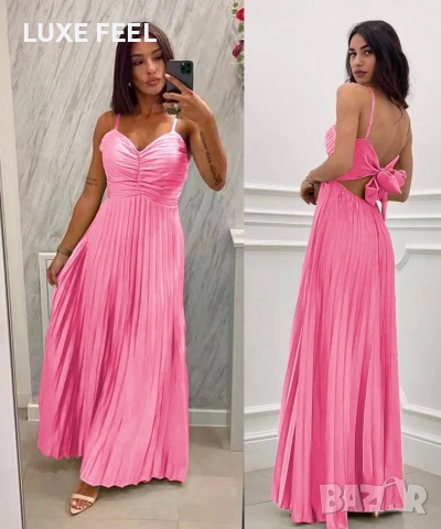 Сатен✨ Дамски Рокли , снимка 2 - Рокли - 54135408