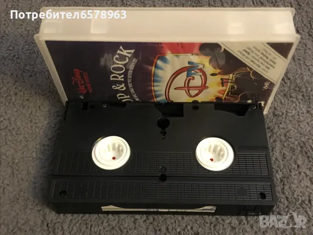 Видеокасета на Disney TV '' POP & ROCK '' VHS , снимка 5 - Анимации - 49175192