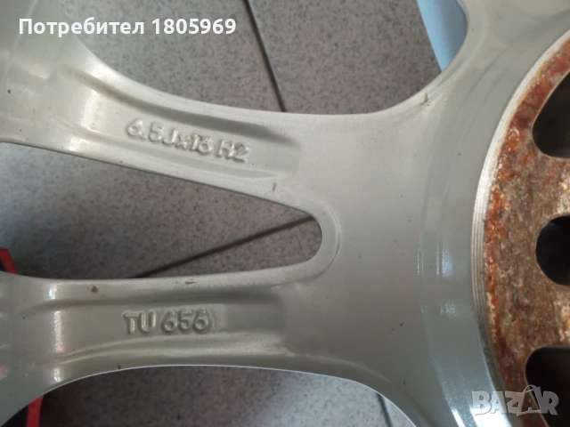 4бр. ал. джанти Anzio 5x100 , 6,5x16 , ET38, снимка 6 - Гуми и джанти - 50598426