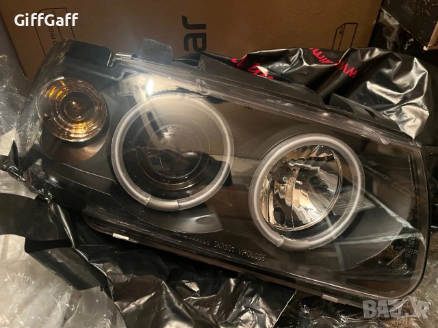 Фар десен за Volkswagen Polo Angel Eyes, снимка 2 - Части - 53948688