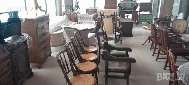 Старинни и антикварни мебели, снимка 11 - Секции и витрини - 33595437