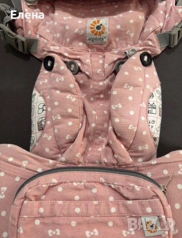 Ергономична раница Ergobaby Omni 360 – лимитирана серия Hello Kitty, снимка 4 - Кенгура и ранички - 54275592