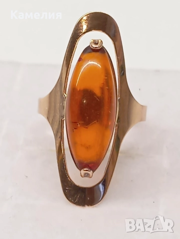 Руско злато , снимка 2 - Пръстени - 52347706