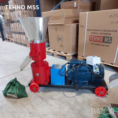 Преса, Гранулатор за фураж KL-140 /3кВт/1400 об/мин/ 1 матрица 4мм