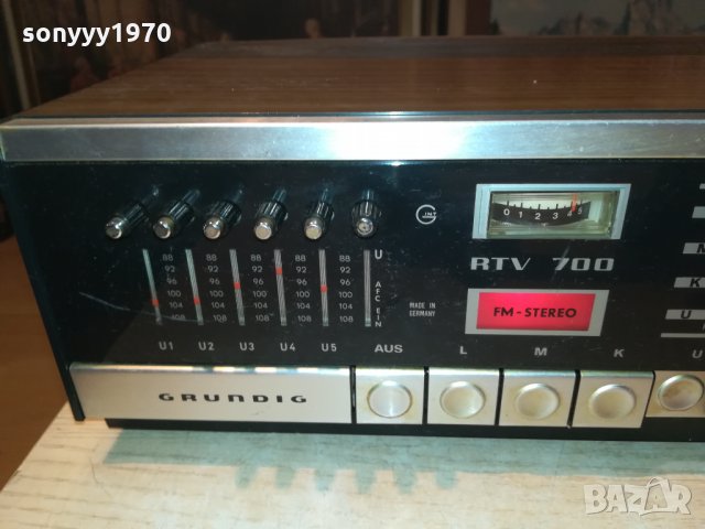 GRUNDIG RETRO RECEIVER-SWISS 2912211001, снимка 5 - Ресийвъри, усилватели, смесителни пултове - 35265358