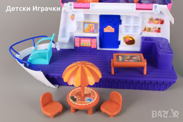 Компкект кукли с яхта, снимка 4 - Кукли - 36817722