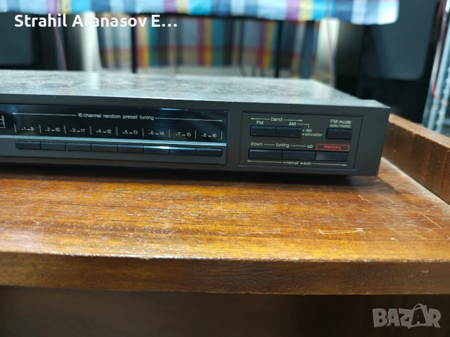 Technics ST-500 Стерео Тунер, снимка 6 - Радиокасетофони, транзистори - 51697956