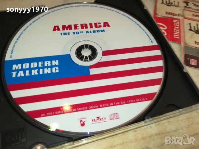 MODERN TALKING CD 1205251725, снимка 2 - CD дискове - 50256723