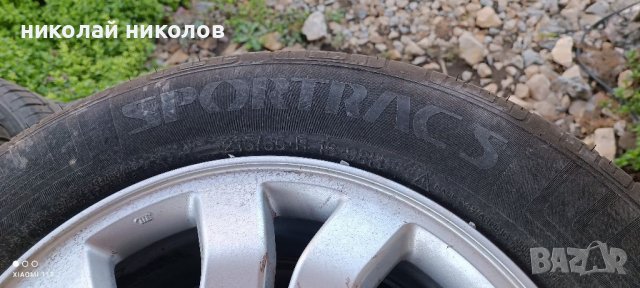 Летни гуми с алуминиеви джанти за Honda CR-V  втора генерация, снимка 3 - Гуми и джанти - 40126112