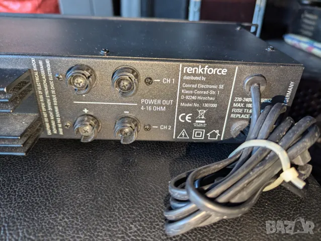 Renkforce MP-2000 PA усилвател, снимка 9 - Други - 47463748