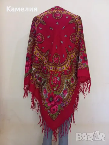 Руски шал , снимка 2 - Шалове - 49421500