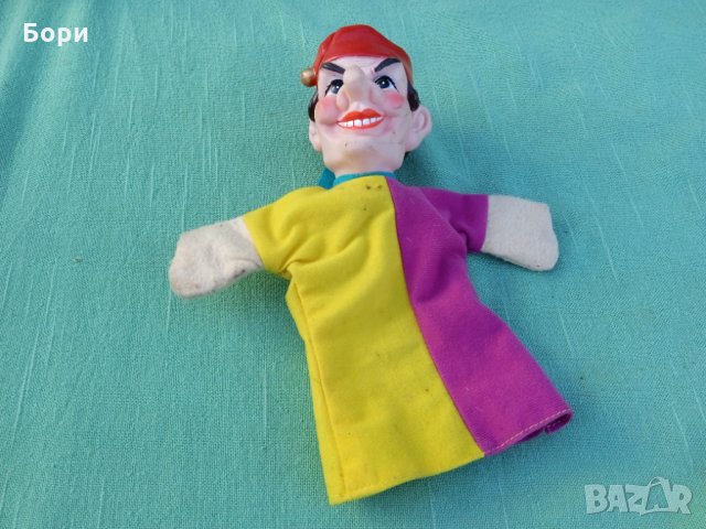 Английска театрална кукла Punch, снимка 3 - Кукли - 35629060