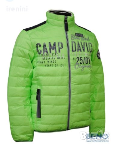Страхотно мъжко зимно яке CAMP DAVID  размер 3XL  , неонон 