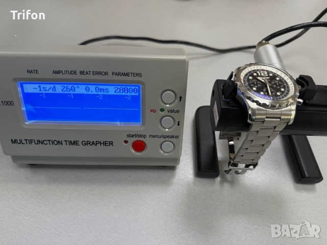 Breitling Chronospace Automatic Chronograph , снимка 12 - Мъжки - 52928885