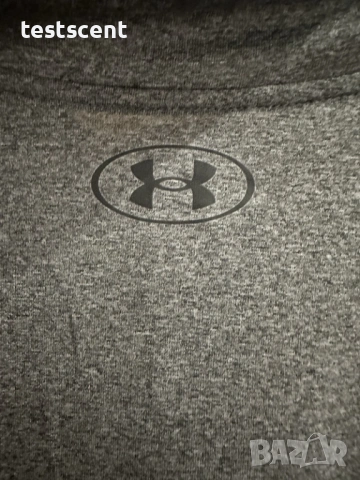 Under Armour мъжка блуза XL & XXL 2XL отлично състояние в сиво, снимка 5 - Спортни дрехи, екипи - 54085306