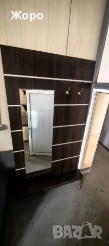 Портманто с огледало и закачалки