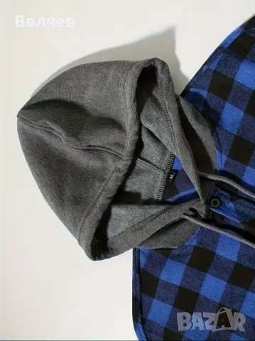 Мъжка риза / суитшърт с качулка, снимка 5 - Суичъри - 48729002