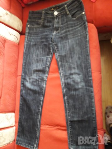 Дамски зимни плътни дънки