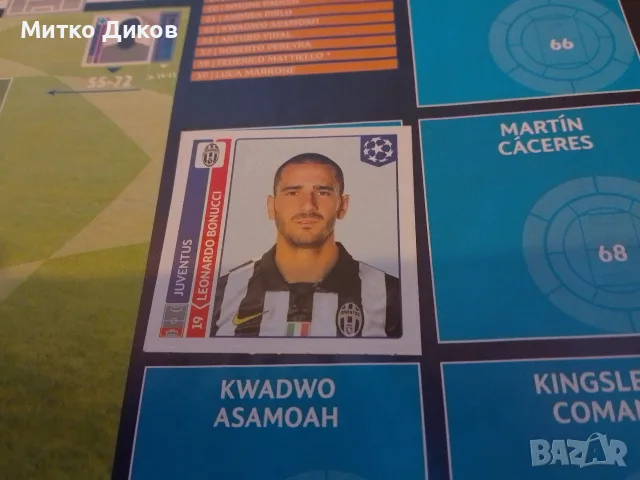 Panini Champions League 2014-2015 албум с 43 големи стикера и толкова малки, снимка 16 - Футбол - 55836486