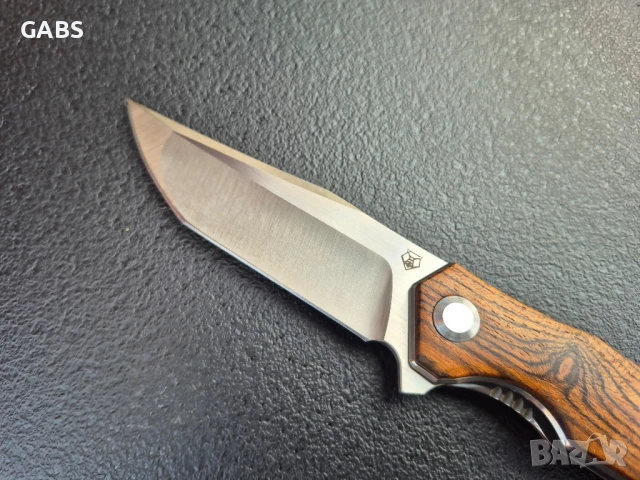 Сгъваем нож SHIROGOROV,стомана D2 с дървена дръжка,SH201, снимка 5 - Ножове - 51051667