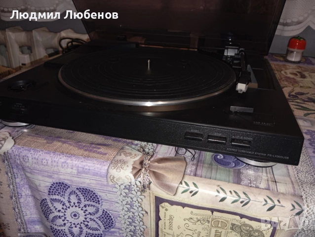 Грамофон Sony PS LX300, снимка 10 - Грамофони - 52543928
