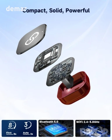 Безжичен CarPlay адаптер Spedal за iPhone, за автомобили от 2016 г. и iOS 10+ (само за iPhone), снимка 4 - Аксесоари и консумативи - 50594936